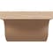 Ekena Millwork 6in. W x 4in. H x 24in. L Del Monte Woodgrain TimberThane Rafter Tail, Primed Tan RFTUR06X04X24DELRCPR - alternate 6